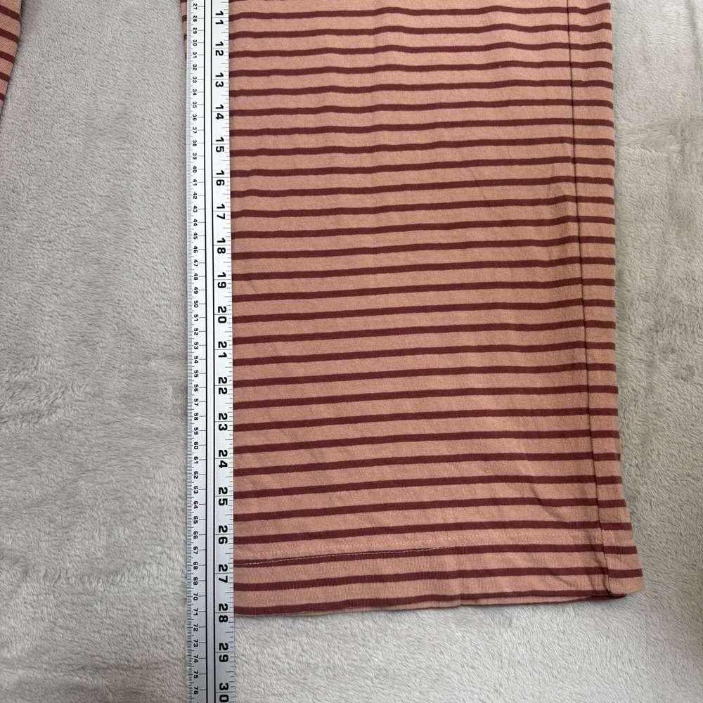 Free People Free-Est Sailor Tube Top Set Women M Burnt Henna Stripe Resort Beach - Picture 14 of 16